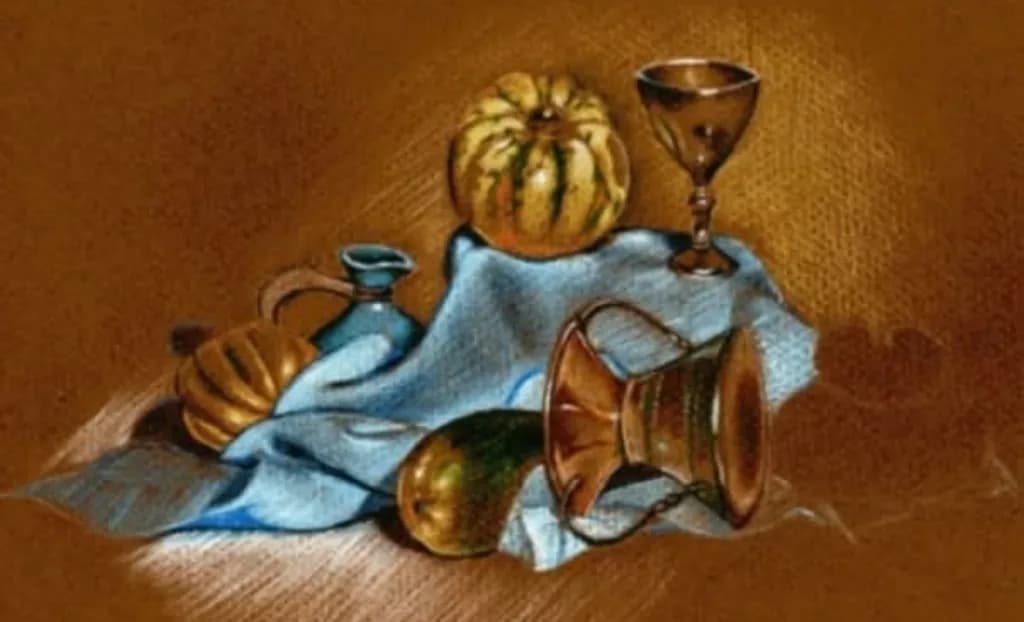 Whimsical Harmony: A Still-Life Celebration of Color and Texture