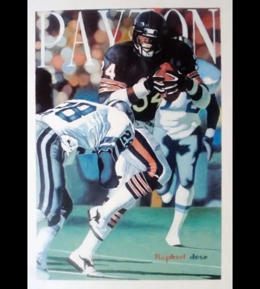 Dynamic Rush: A Tribute to the Spirit of Football and the Legacy of Payton