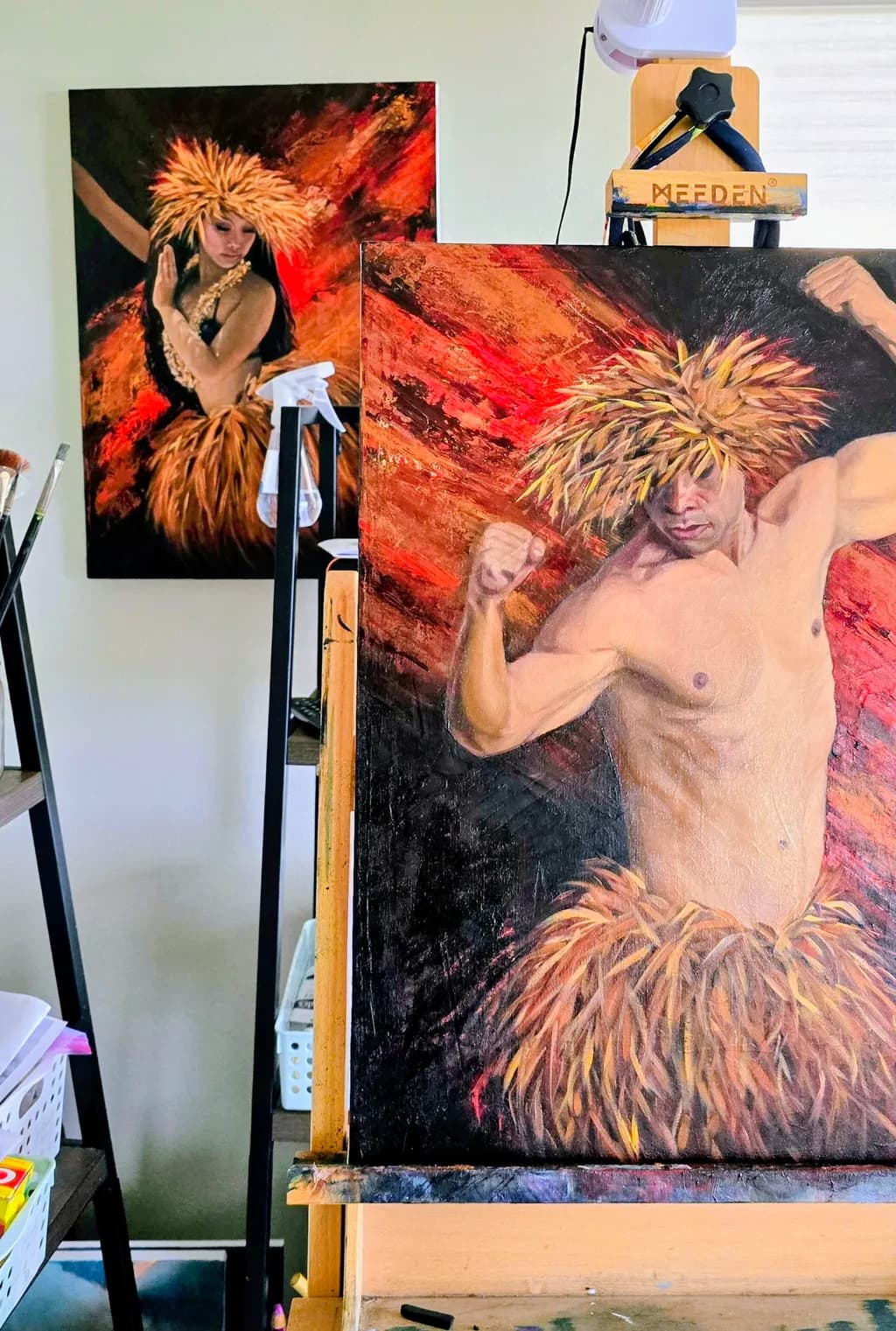 Vibrant Dance of Strength: A Celebration of Culture and Emotion in Motion
