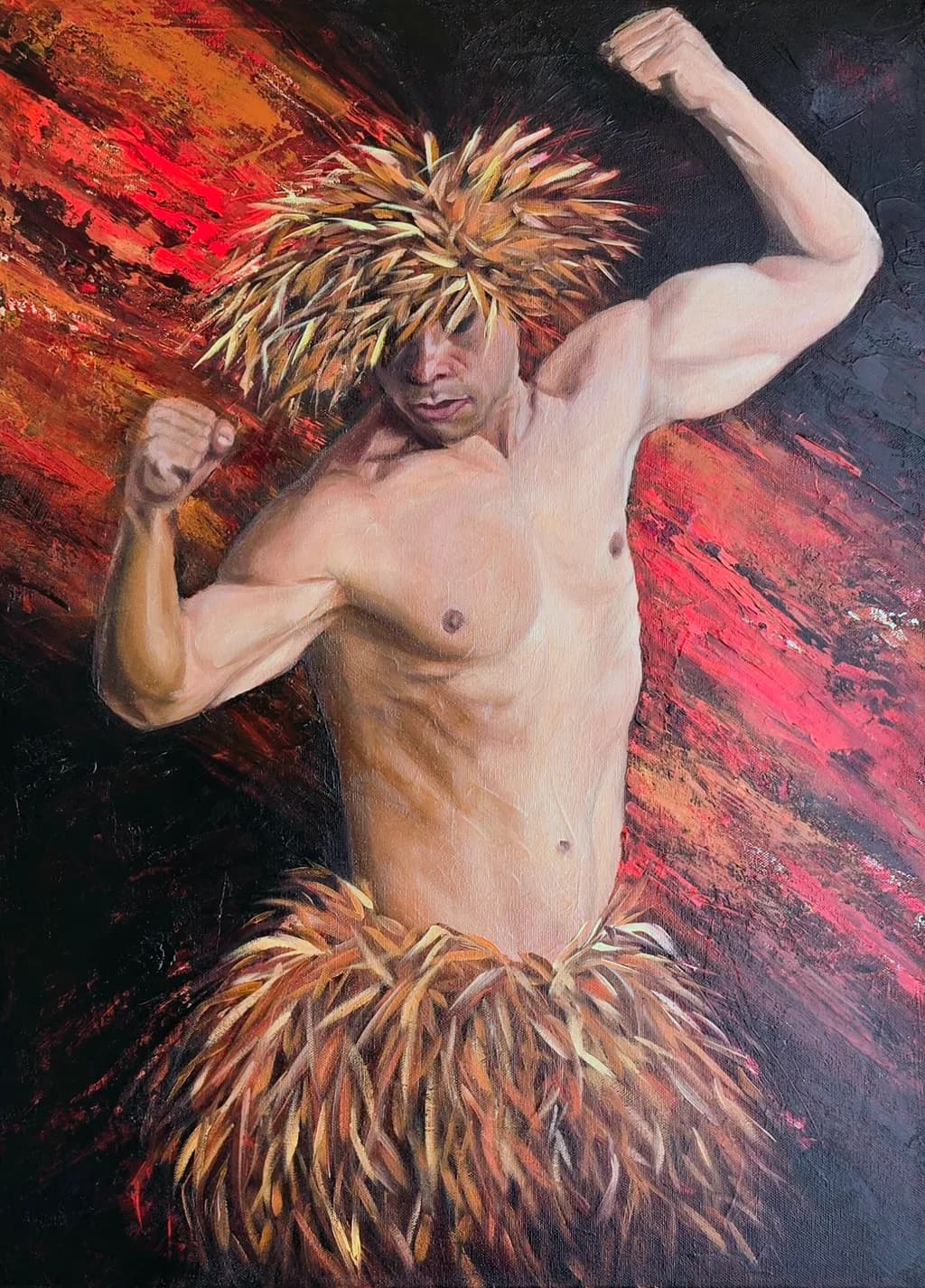 Vibrant Strength: The Dance of Power and Passion