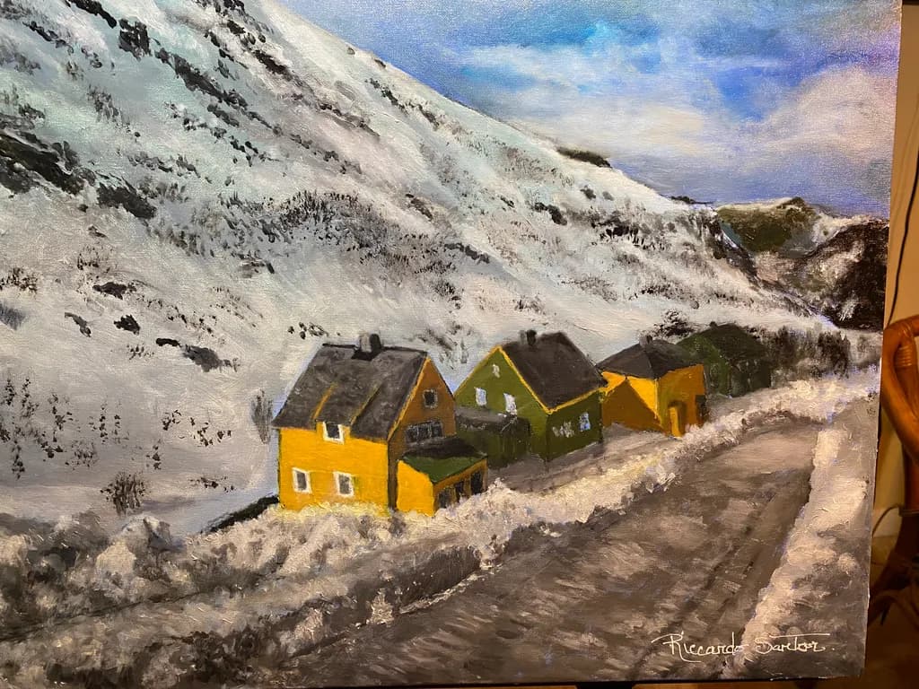Mountain Village Winter