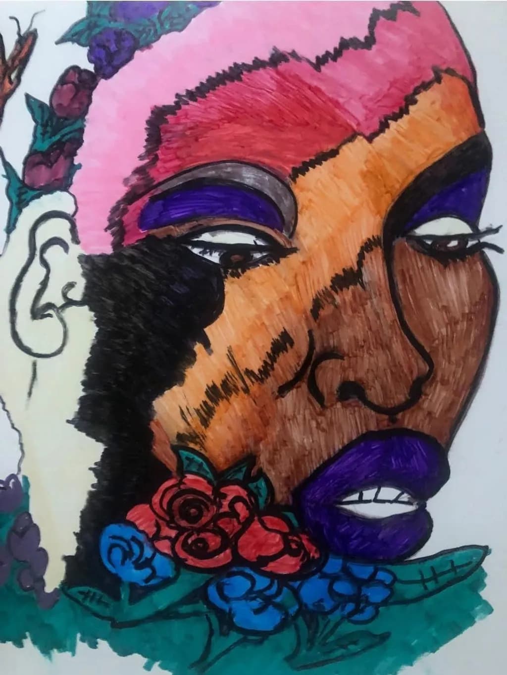 Fragmented Face