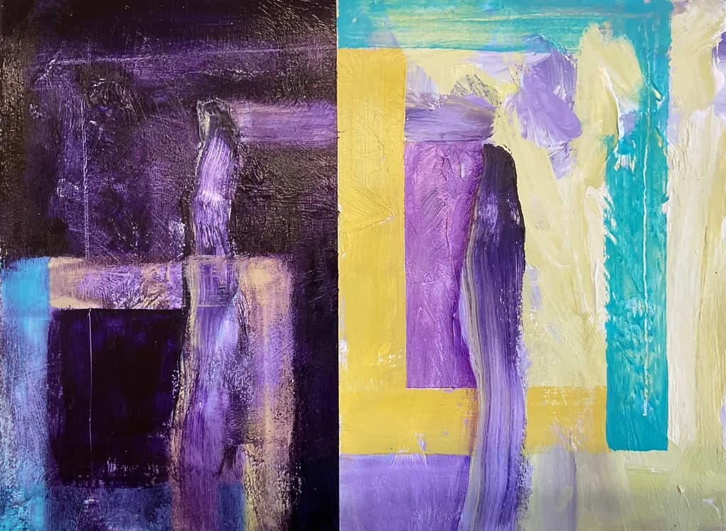 Vibrant Expressions: A Dance of Color and Texture in Abstract Harmony