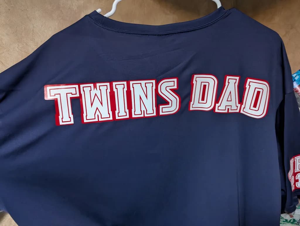 Twins Dad: A Heartfelt Tribute to Fatherhood in Sports Apparel