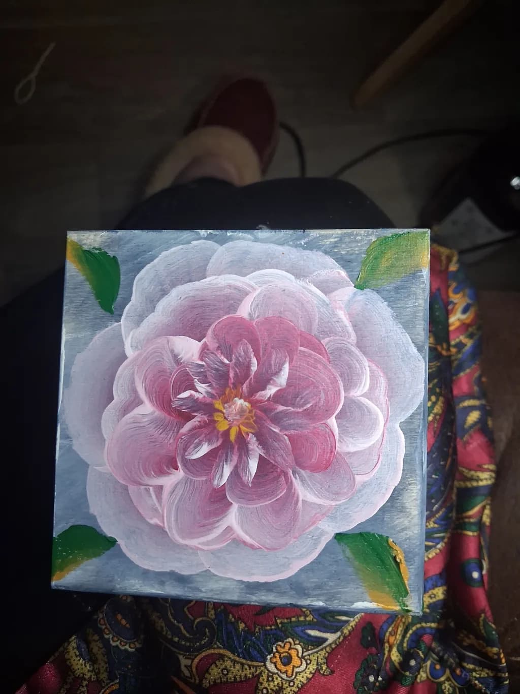 Pink Camellia Bloom