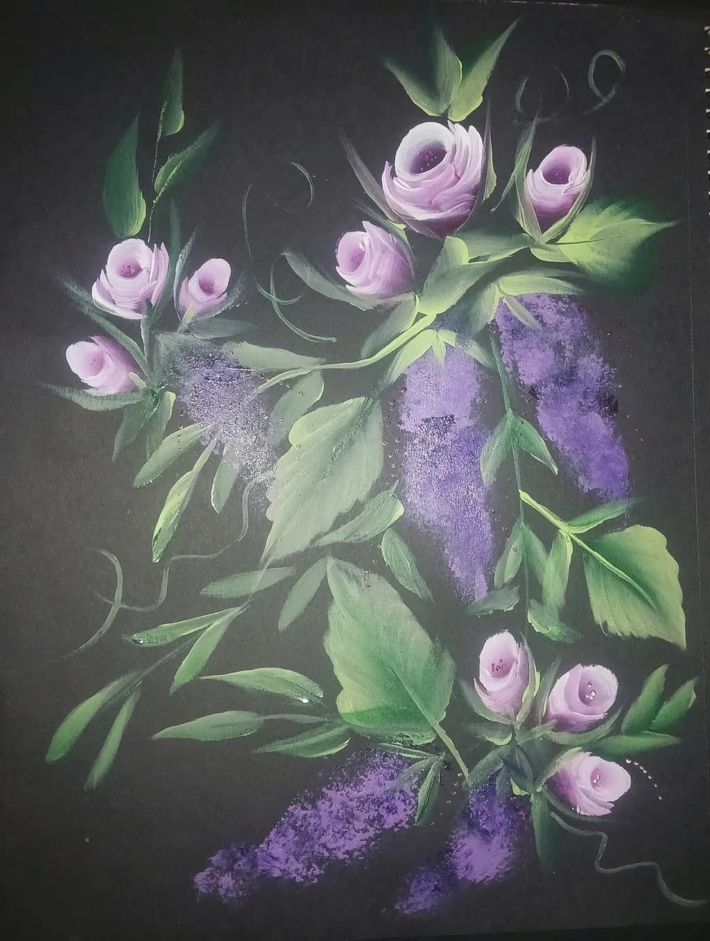 Purple Lilac Bouquet