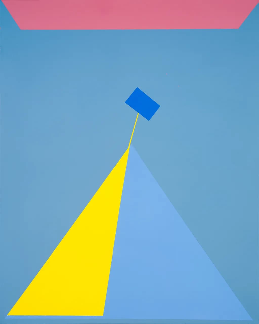 Vibrant Geometric Harmony: A Dance of Color and Form in Modern Abstract Art
