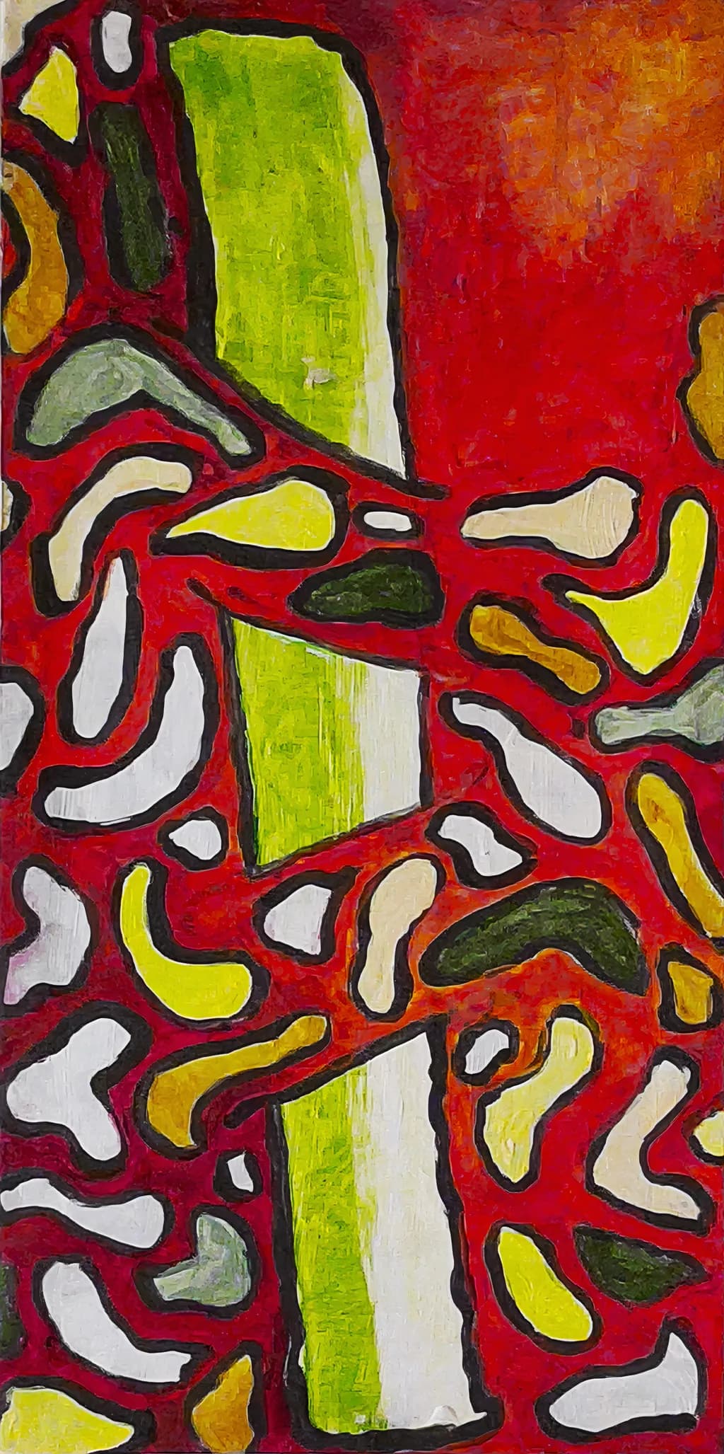 Vibrant Chaos: A Dance of Color and Form in Abstract Expressionism
