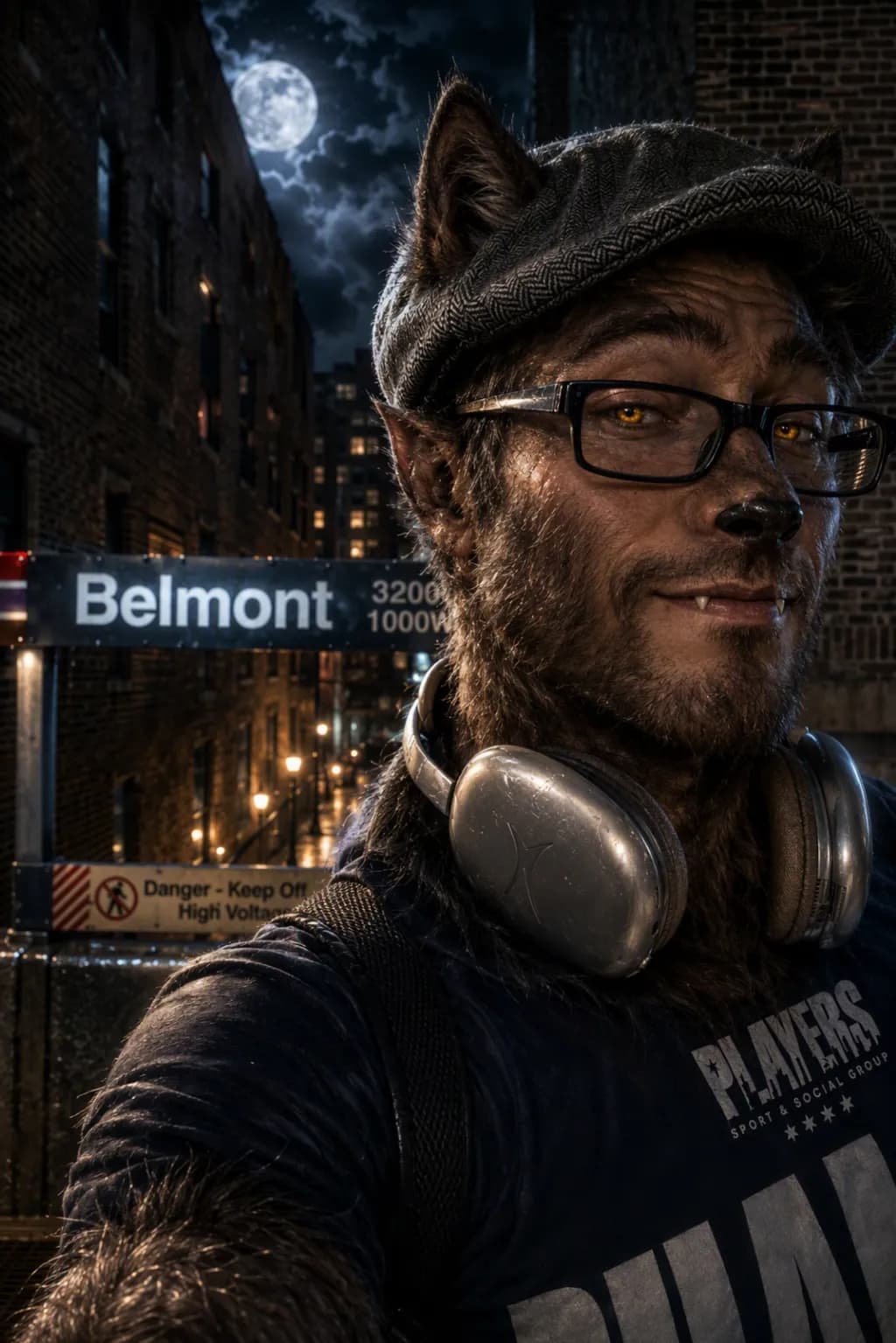 Urban Werewolf Selfie
