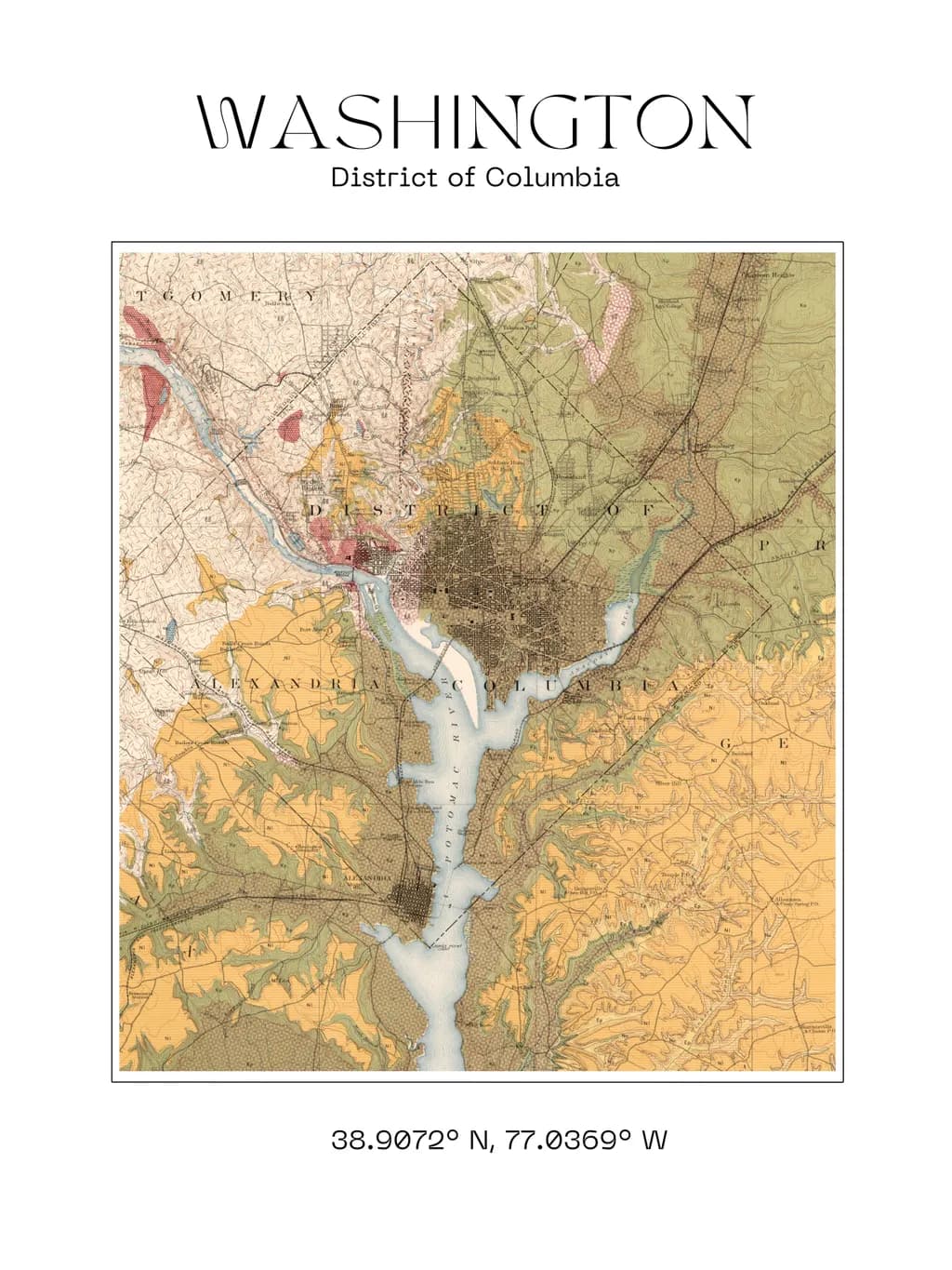 Washington Map