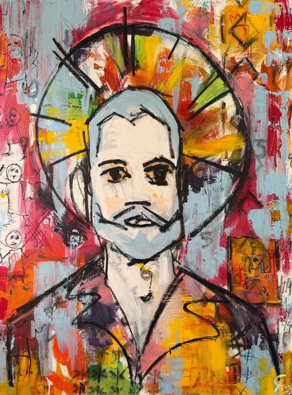 Haloed Portrait