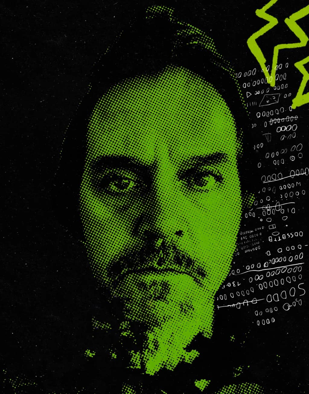 Self Portrait Green