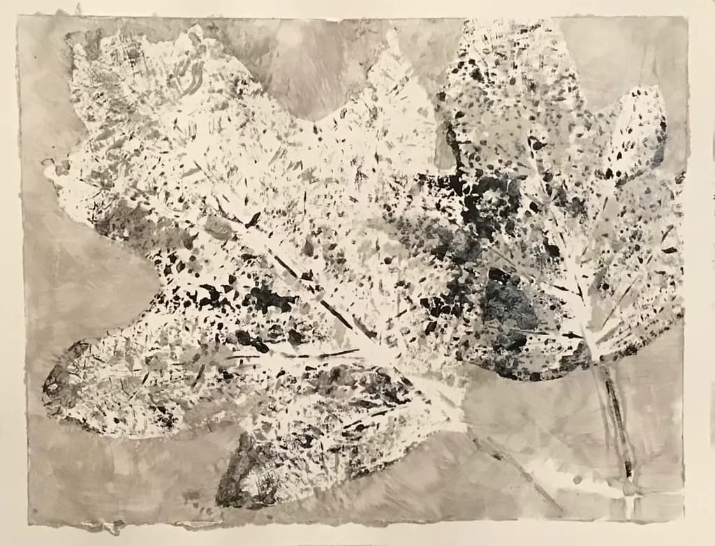 Textured Leaf Study