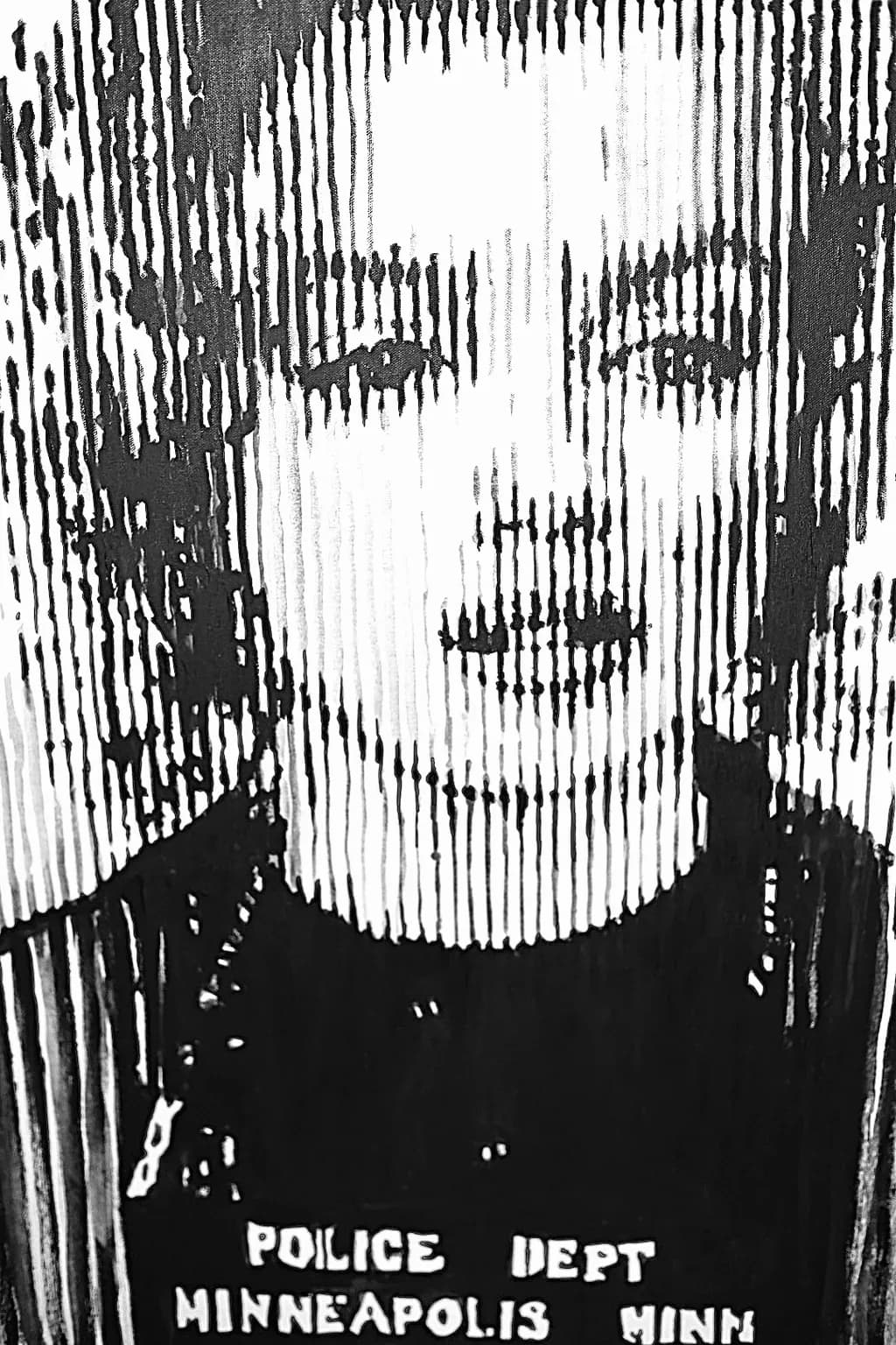 Echoes of Innocence: A Striking Portrait of Identity and Justice in Black and White