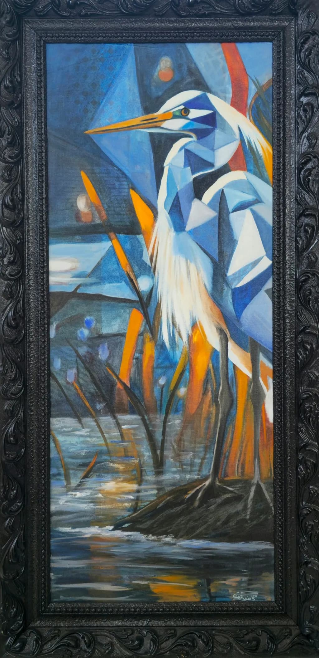 Sunset Crane