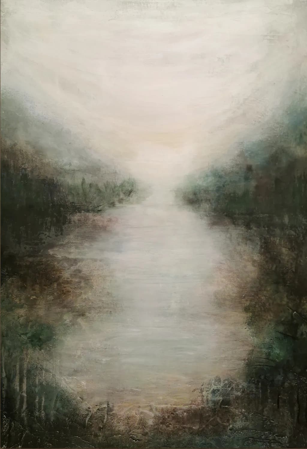 Whispers of the Mist: A Serene Journey Through Fog and Reflection