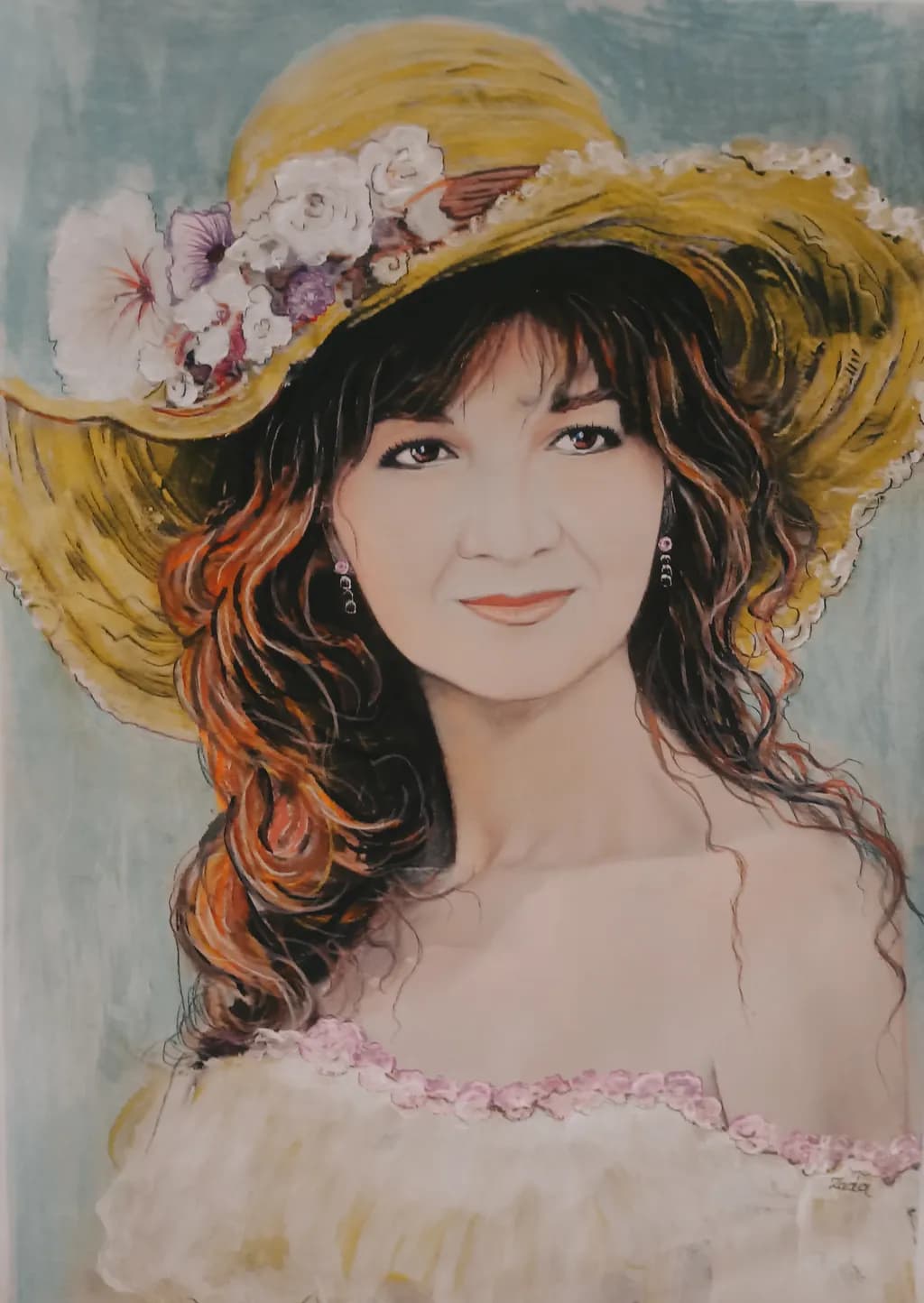 Whispers of Summer: A Portrait of Grace and Joy