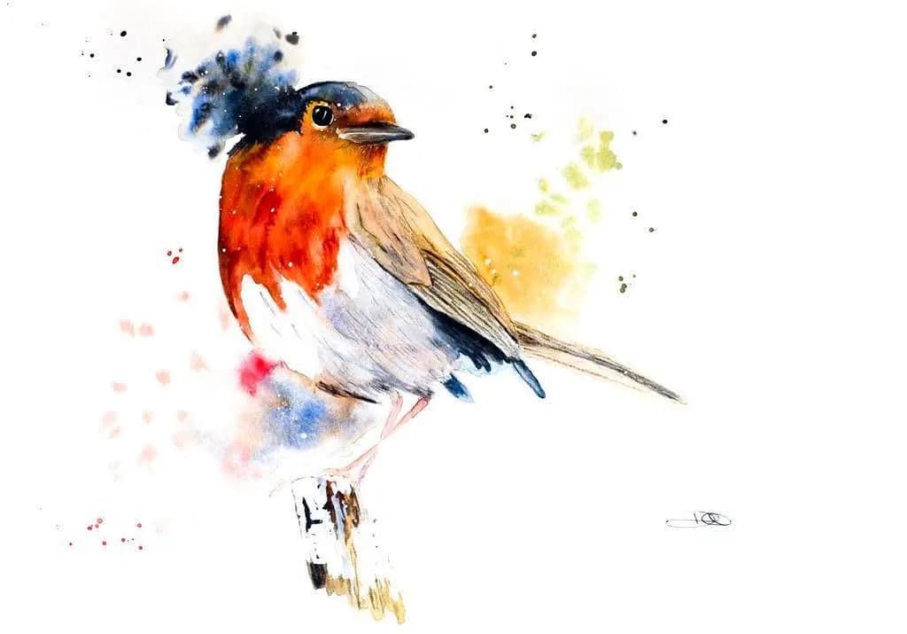 Joyful Robin