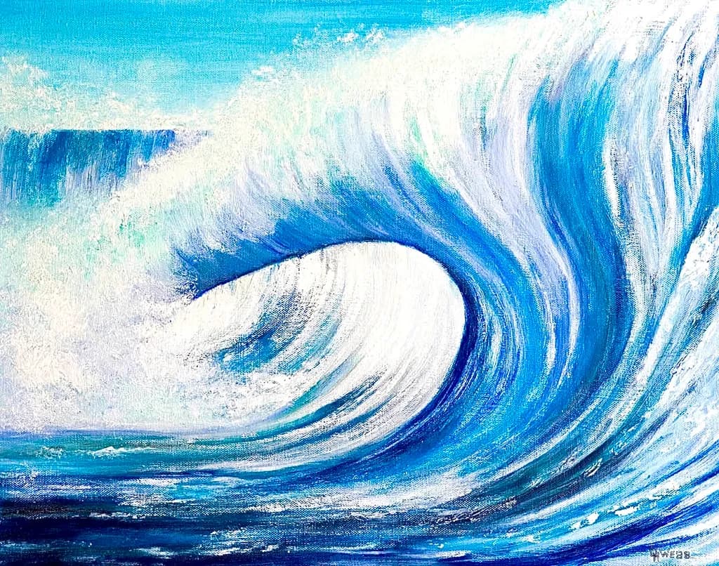 Happiness Comes in Waves