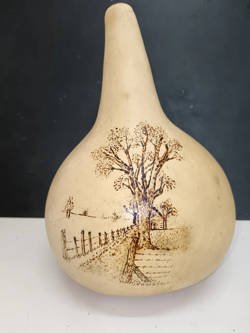 Tranquil Landscape Vase