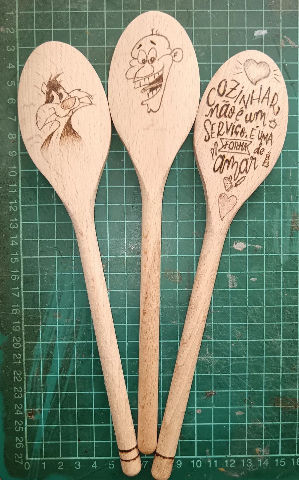 Sketches on Spoons
