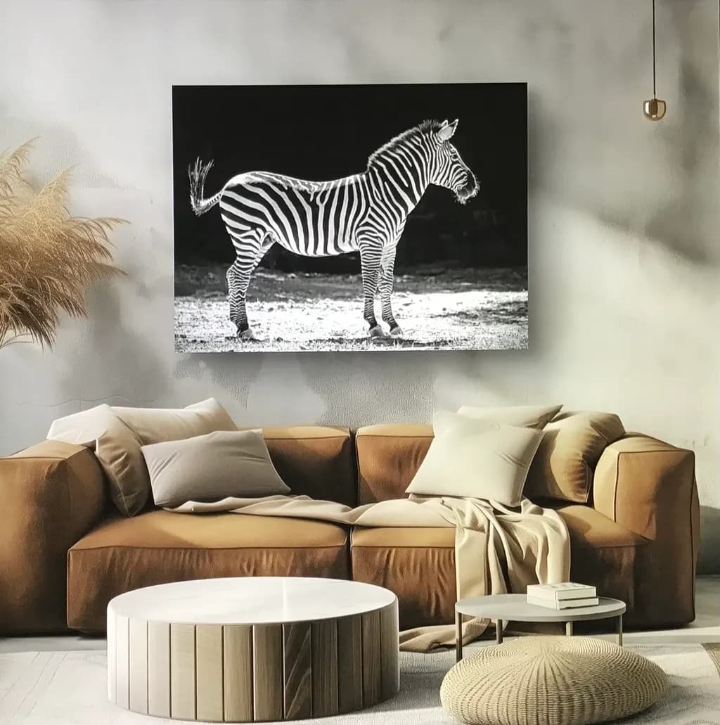 Monochrome Zebra Elegance