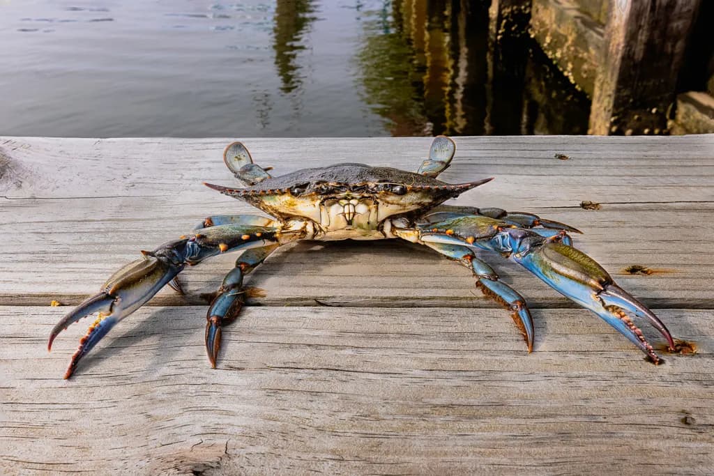Blue Crab Encounter