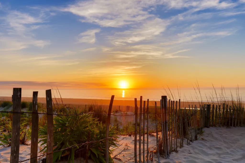 Beach Sunset Serenity