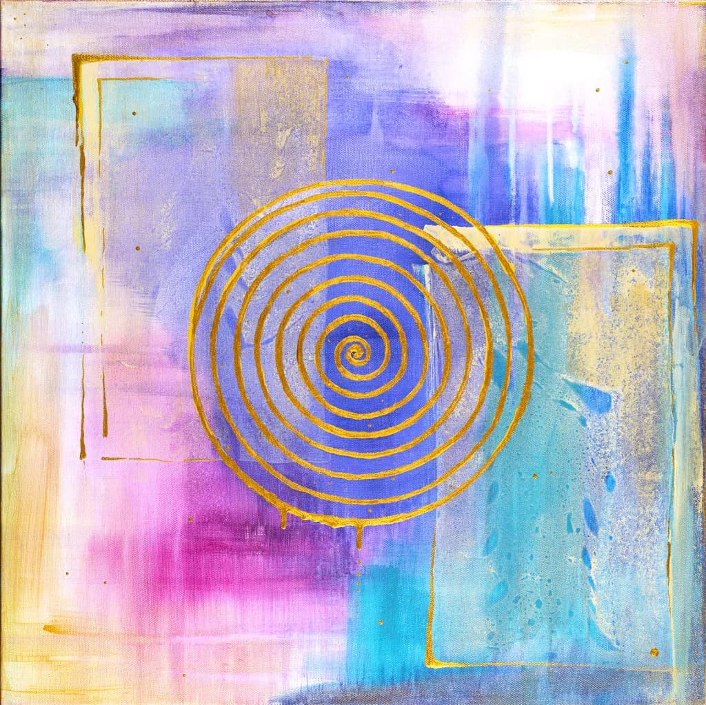 Whispers of the Earth: A Spiraling Journey Through Color and Frequency