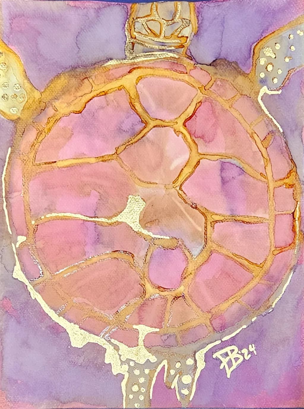Whispers of the Ocean: A Mandala Journey Through the Spirit of the Turtle