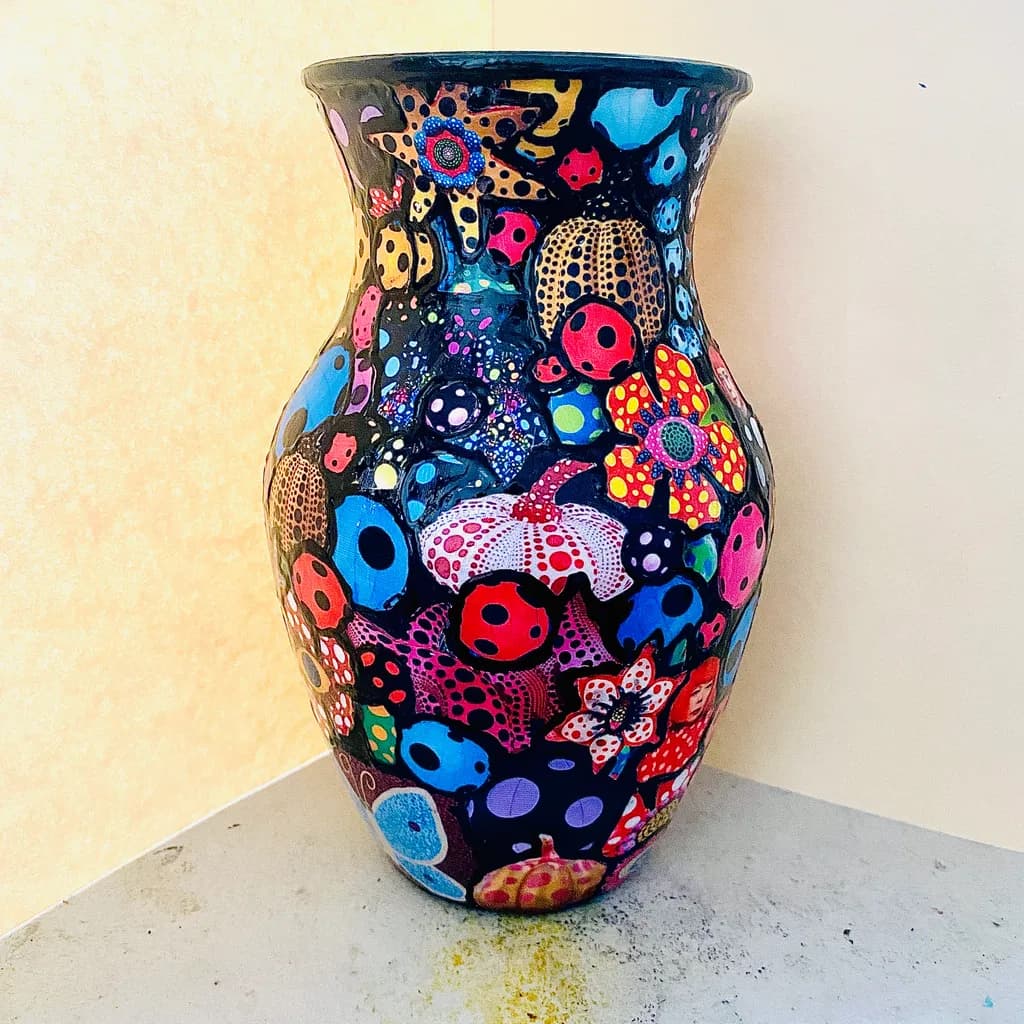 Polka Bloom Vase