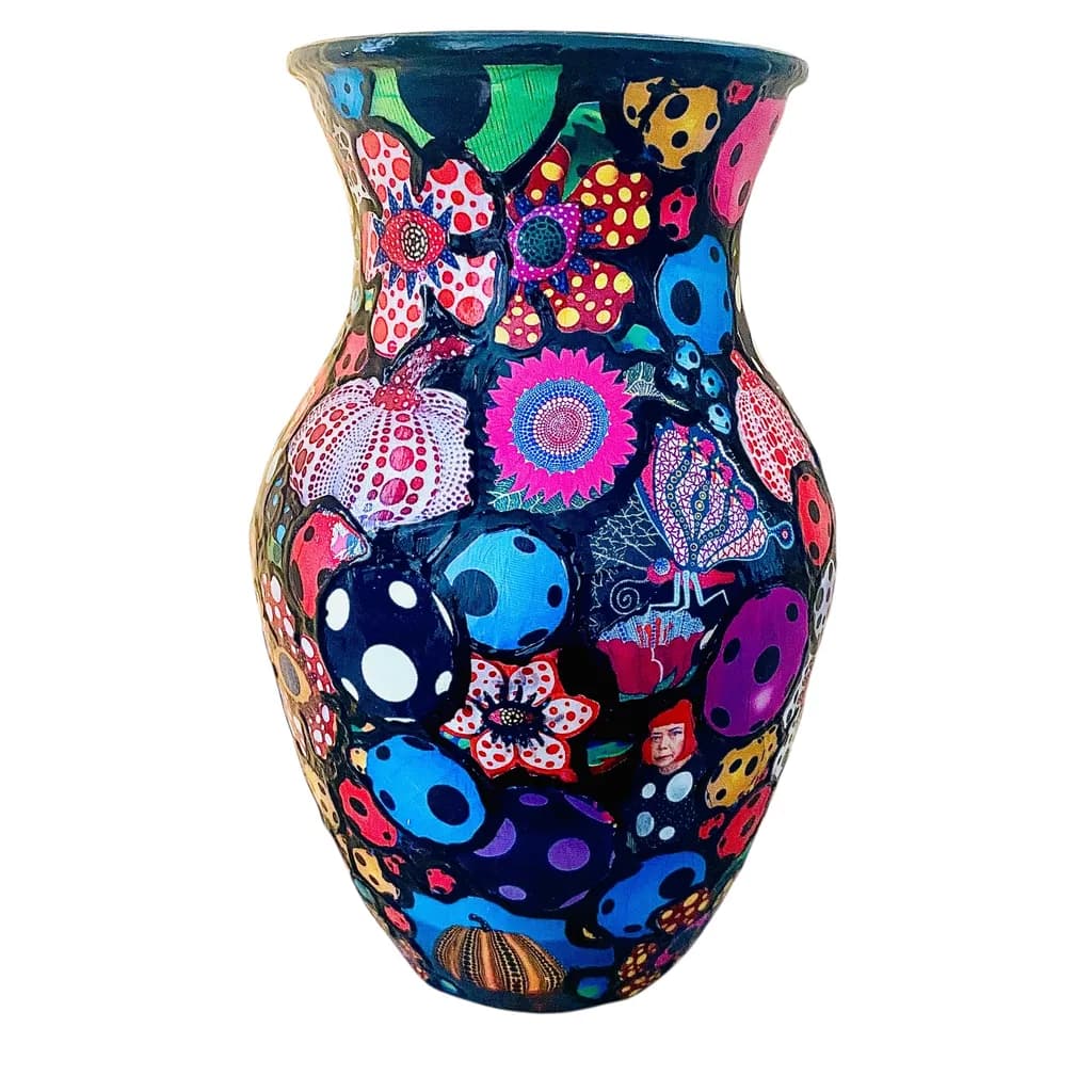Polka Bloom Vase