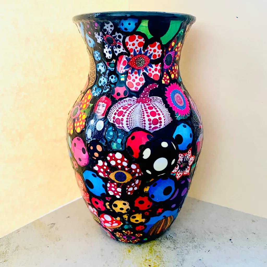 Polka Dot Bloom Vase
