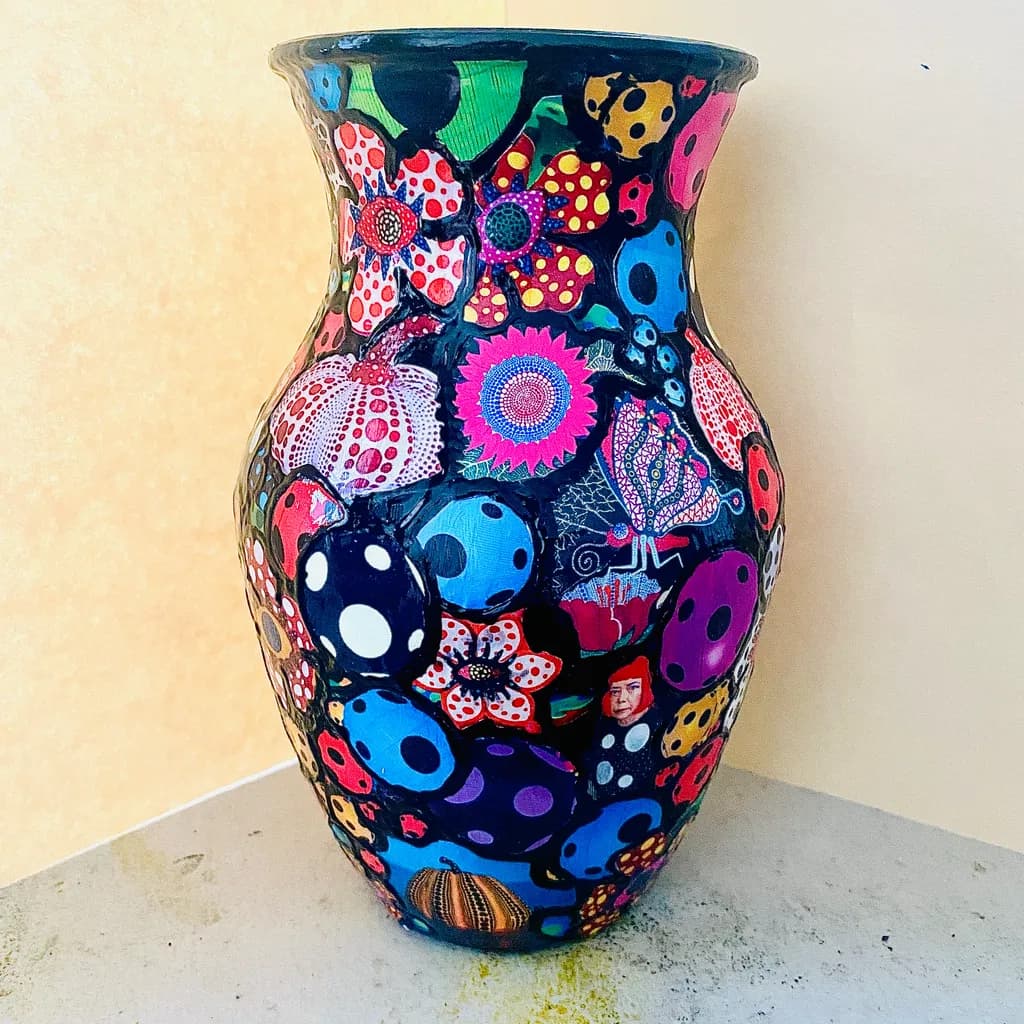 Polka Bloom Vessel