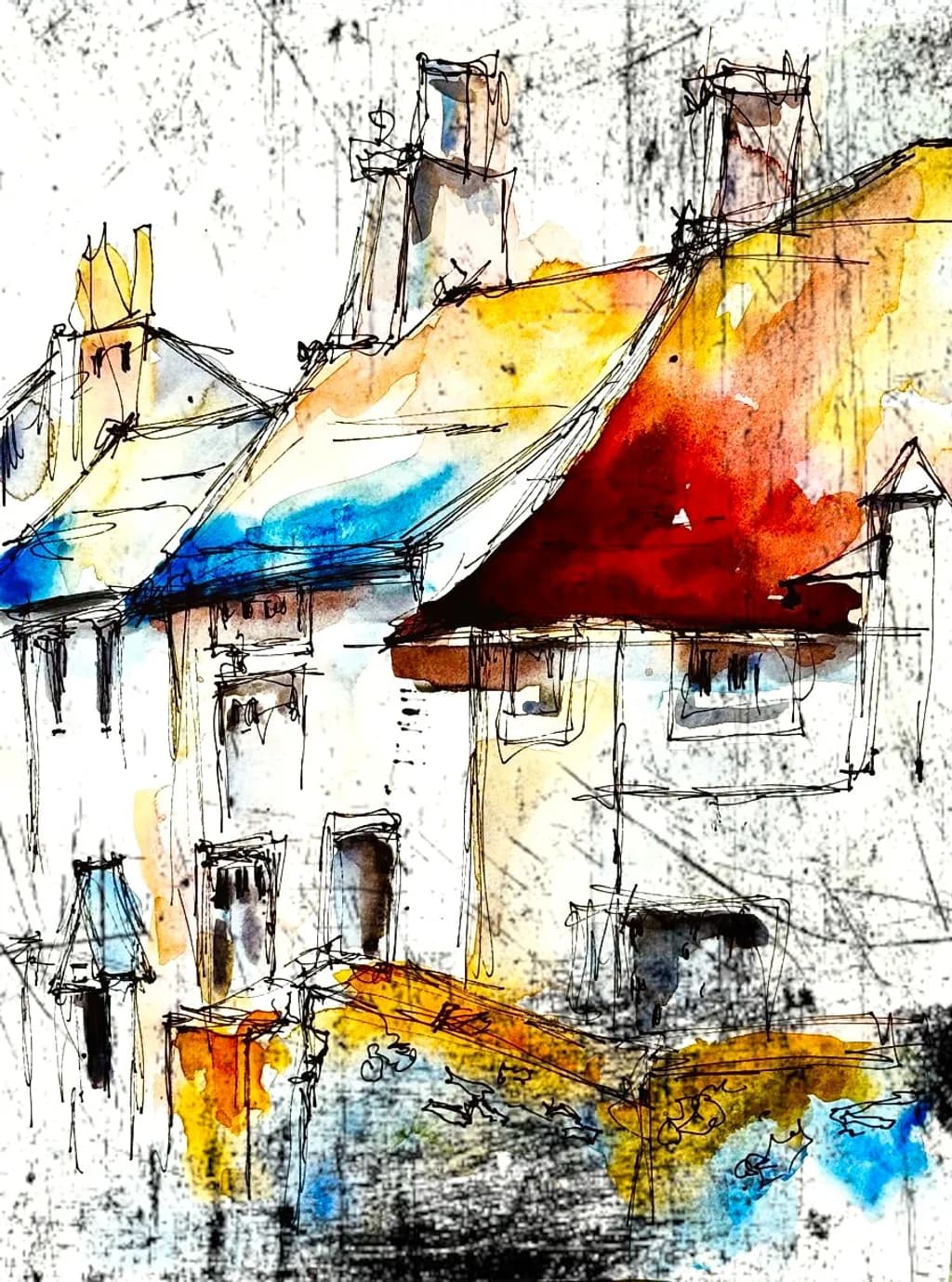 Chimney Caps & Color Splashes