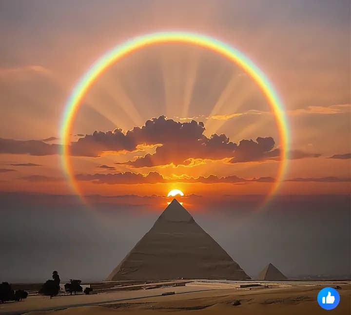 Pyramid Sunset