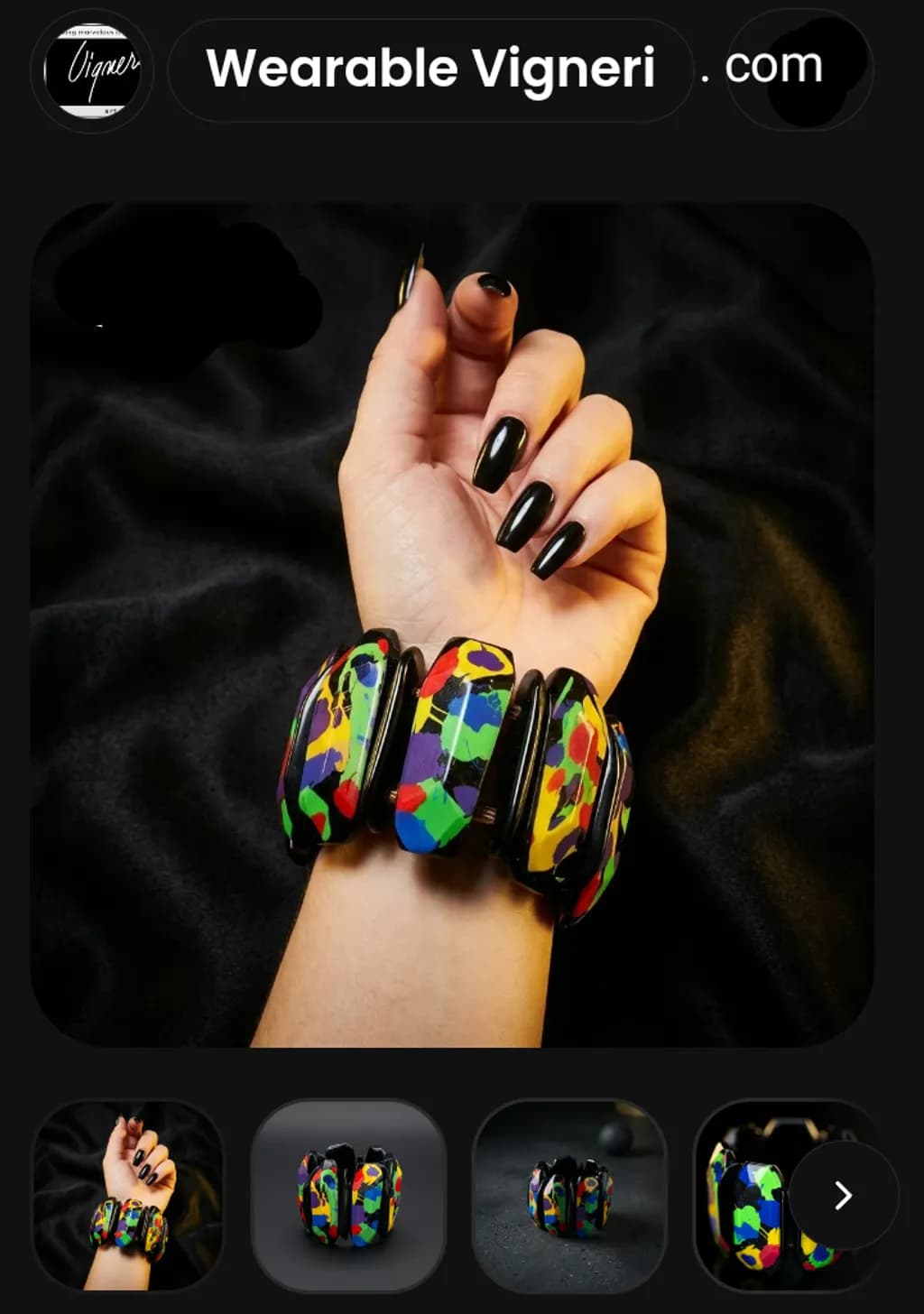 Colorburst Statement Bracelet