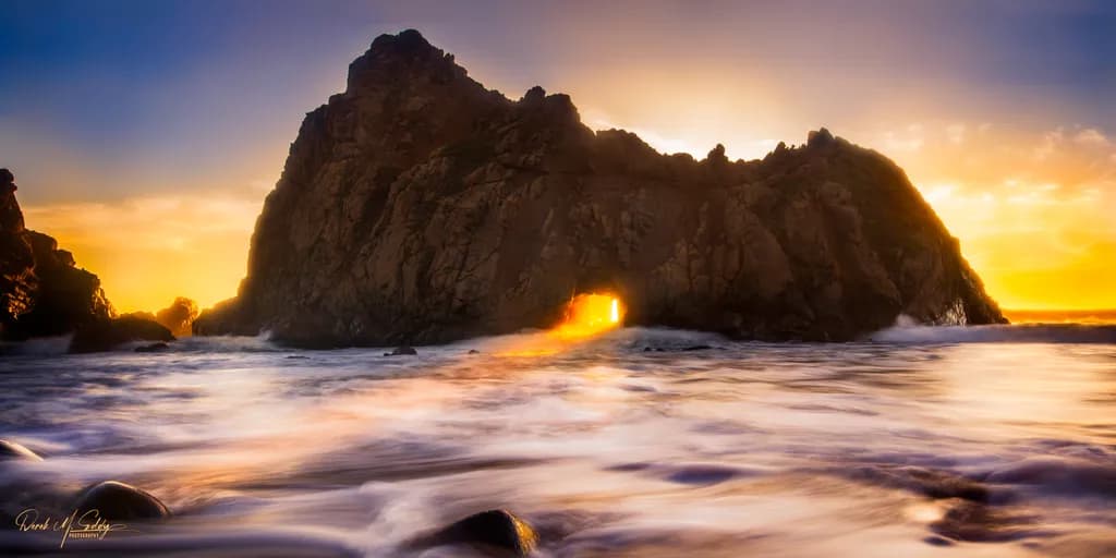 Through the Keyhole Rock
