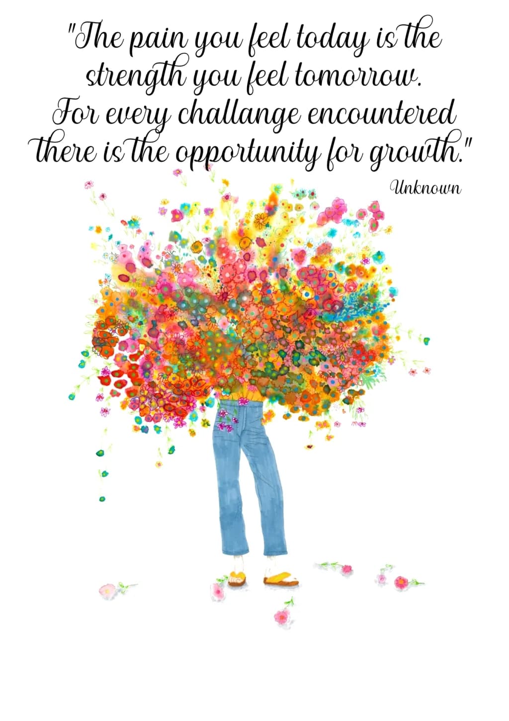 Beneath the Blooms
