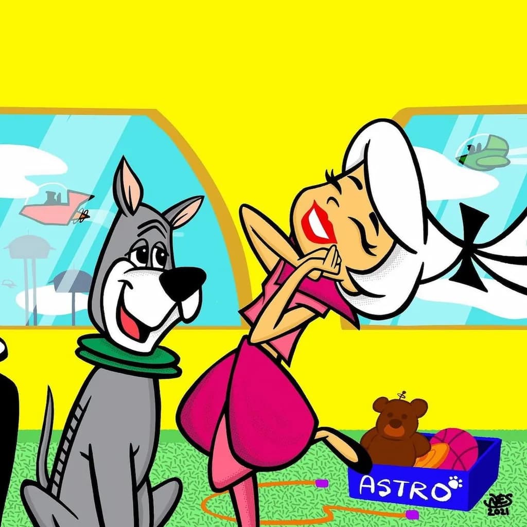 Jetsons - Astro and Judy
