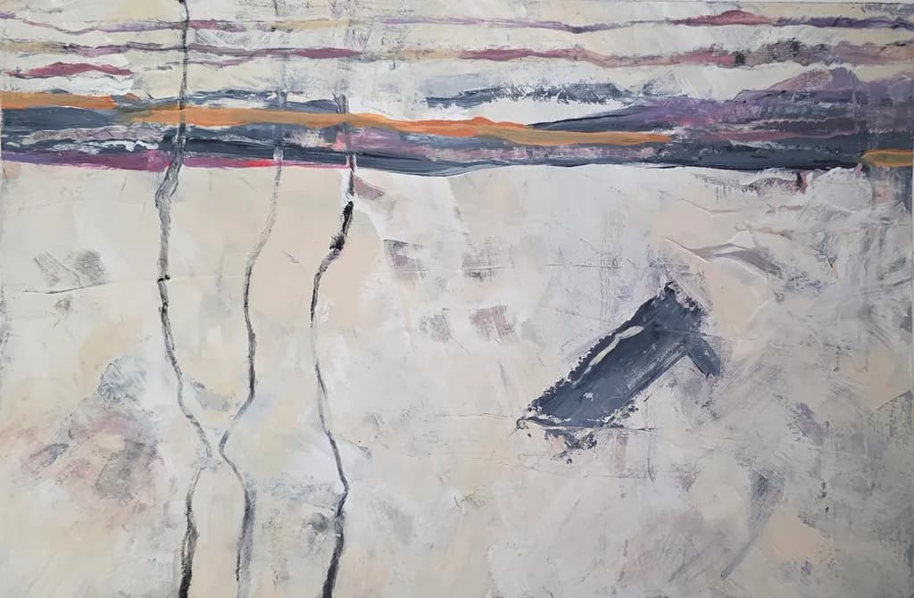 Whispers of the Horizon: A Journey Through Color and Texture