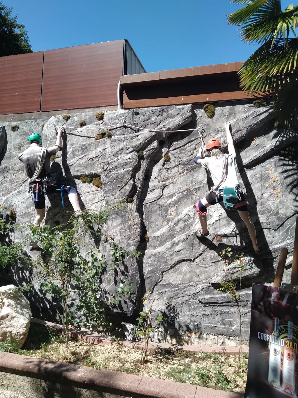 Climbing the Heights: A Dynamic Encounter with Urban Adventure