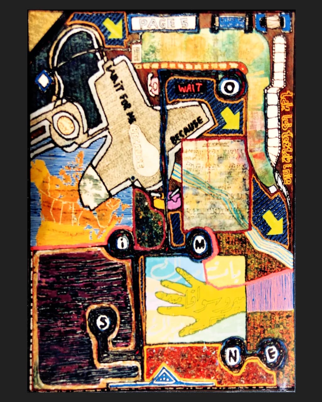 Navigating the Journey: A Colorful Exploration of Waiting and Becoming