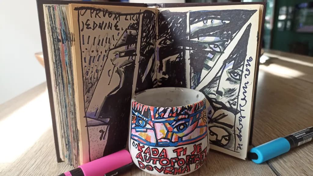 Book and Marker Set