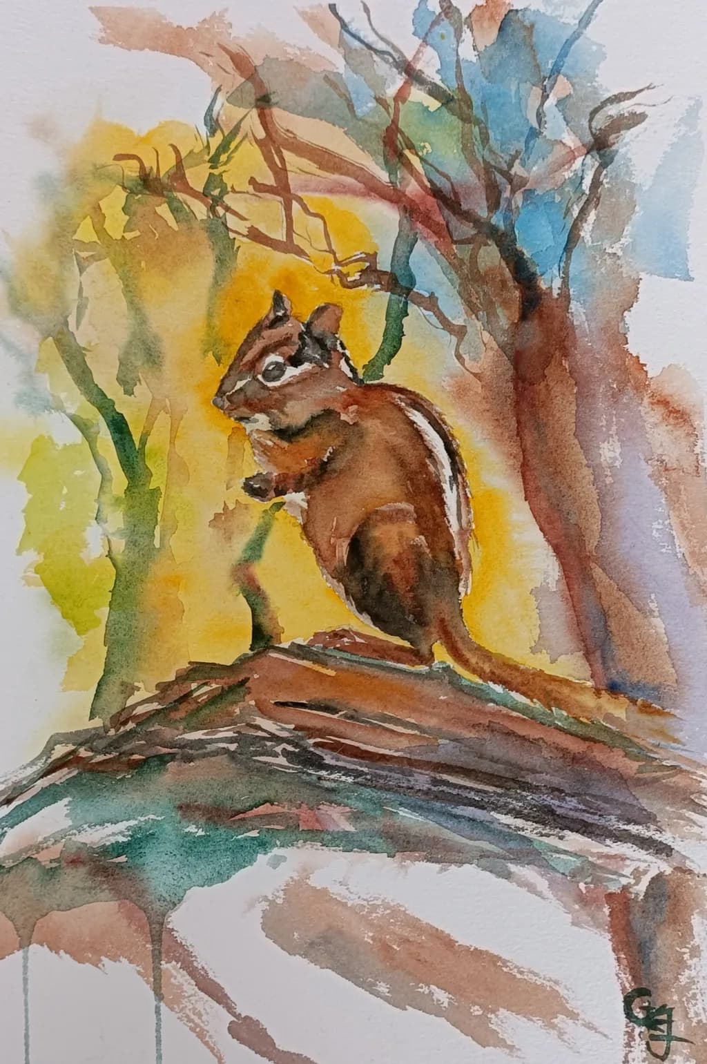 Chipmunk on Duty