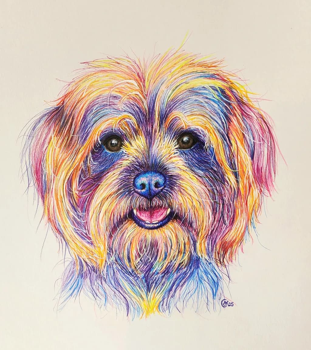 Colorful Canine Charm