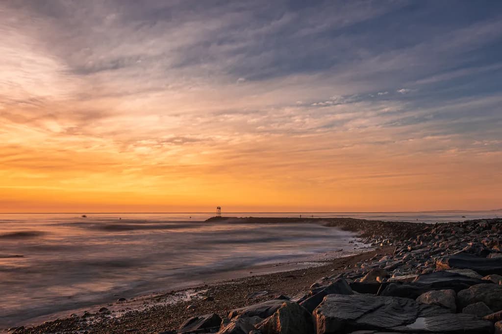 Scituate Lighthouse Cove at Sunrise