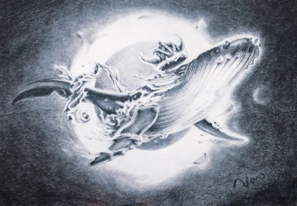 Moonlit Whale