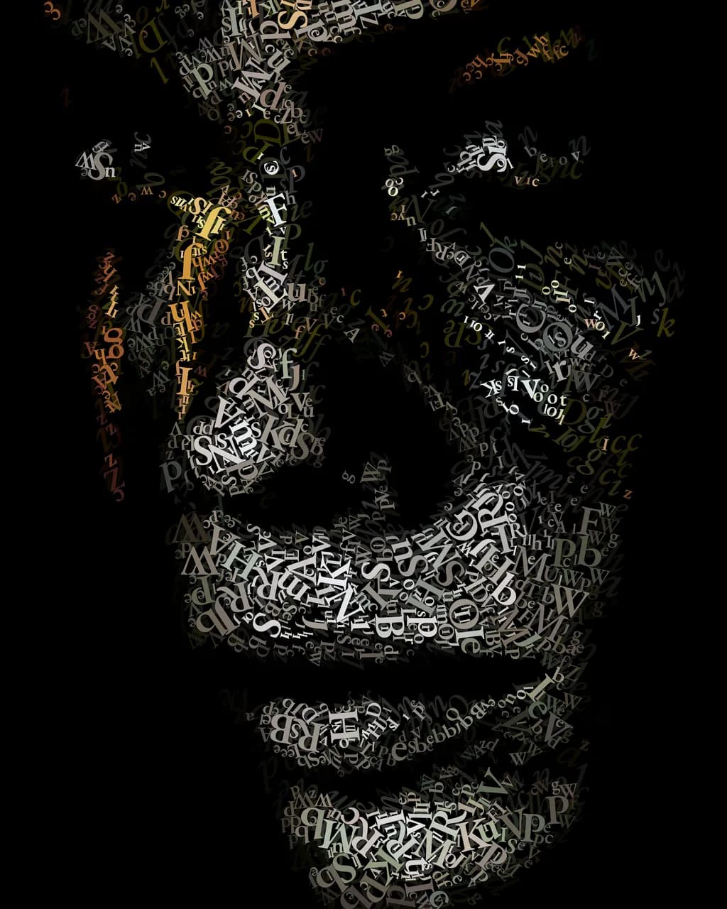 Typographic Portrait
