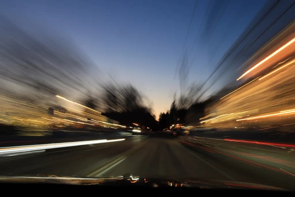 Night Speed Blur